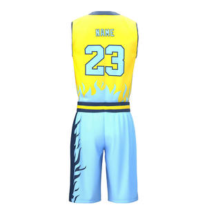 Uniformes de baloncesto más vendidos Sublimación Deportes Conjuntos de uniformes transpirables de secado rápido para adultos y niños - Product Image 5