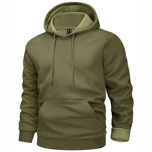Plus Size Men's <b>Hoodies</b> Sweatshirt High Quality Cotton Thick Blank Plain Heavyweight Oversized <b>Hoodies</b> No <b>String</b> Unisex - Product Image 1