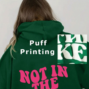 Sudadera con Capucha Unisex de Algodón/Poliéster 3D de Alta Calidad para Invierno, Lisa, Teñida, Personalizable, Gruesa - Product Image 3