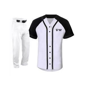 2025 nouveauté uniforme de baseball personnalisé de haute qualité avec logo avant bonne conception - Product Image 2