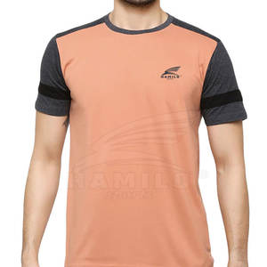 Vente en gros T-Shirt pour homme 100% coton Col rond Logo OEM personnalisé Couleur Design T-Shirt pour homme pour adulte - Product Image 5