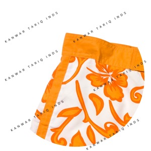 Men's Customized 100% Cotton Casual <b>Shorts</b> Embroidered Work Pants for Spring Autumn Elastic Waist Closure Lightweight - Product Image 5