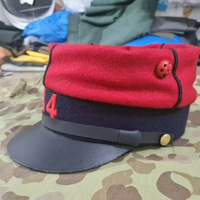Gorra Kepi de algodón a la moda con buen aspecto inteligente para ocasiones especiales y botones laterales Moda para todos los eventos Cool Nice
