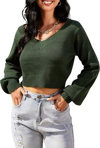 Sweat-shirt à manches longues pour femmes coupe ample design minimaliste haut surdimensionné élégant pour la mode hivernale - Product Image 5