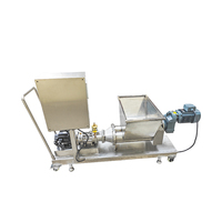 Pompe à double vis sanitaire durable en acier inoxydable 304 pour le traitement de la confiture, de la crème, de la sauce et des produits laitiers