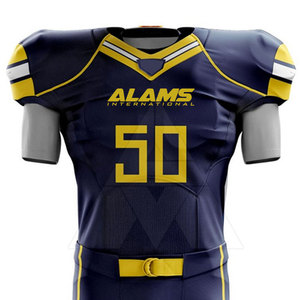 Vente chaude Vêtements de Sport Uniforme de Football Américain Qualité Fabriqué Uniforme de Football Américain Unisexe - Product Image 3