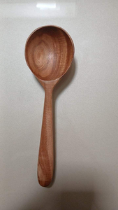 Ensalada de madera de acacia genuina Cuchara para servir arroz Nueva fabricación india Servidor de ensalada de madera Ecológico por Artesanías de media luna - Product Image 3