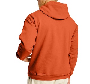 Sudadera con capucha de lana de algodón con patrón de Color sólido de peso pesado, Jersey personalizado, sudaderas lisas térmicas para hombre para invierno - Product Image 6