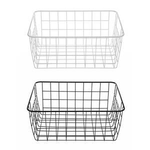 Cesta de almacenamiento de estante de metal práctica y sencilla, varios colores, diseño de alambre duradero, uso doméstico y de oficina, fabricado en Vietnam - Product Image 3
