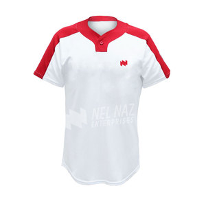 Camisetas de béisbol de poliéster 100% personalizadas de la mejor calidad al por mayor ropa deportiva de talla grande transpirable y cómoda para uniformes - Product Image 5