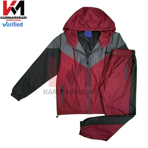 Conjunto Deportivo de 2 Piezas para Hombre, Chaqueta con Cremallera Completa y Pantalones Jogger, Ropa Deportiva Ligera y Transpirable para Correr, Entrenar y Hacer Ejercicio - Product Image 5