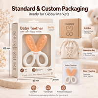 Anneaux de dentition pour bébés, accessoires pour nouveau-nés, jouets de dentition pour nourrissons, produits pour bébés d'hiver