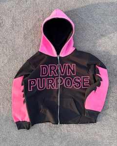 Ensemble de survêtements deux pièces pour femmes DRVN PURPOSE Hoodie et pantalon de jogging pour la mode d'automne et d'hiver. - Product Image 2