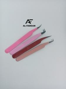 Pince à cils haut de gamme Diamond Grip Embouts de plasma noir en acier inoxydable durable pour le volume et l'isolement - Product Image 3