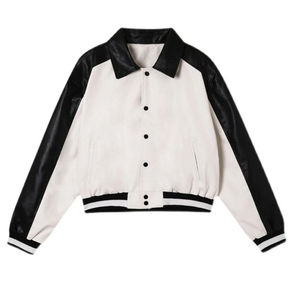 Moda al por mayor OEM mujeres Varsity béisbol chaquetas personalizadas Varsity béisbol rompevientos chaquetas de invierno - Product Image 1