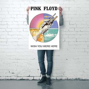 Póster Decorativo de Pared con el Símbolo 'Wish You Were Here' de Pink Floyd, Estilo Moderno - Product Image 4