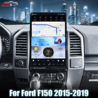 Autoradio vidéo DVD Aucar 16,8 pouces Android 13 de style Tesla pour Ford F150 Raptor 2015-2020, navigation GPS, unité principale stéréo