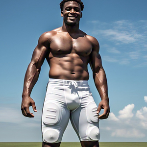 Men's Unisex American Football Printed Summer Pants & <b>Shorts</b> 100% <b>Polyester</b> Team Wear UV Protection Breathable - Product Image 2