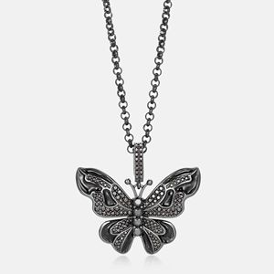 Pendentif personnalisé classique hip-hop en alliage plaqué or avec diamants CZ glacés - Product Image 1