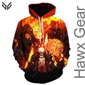 เสื้อมีฮู้ดแบบสวมหัวของผู้ชายผ้าฟลีซซับในผ้าพิมพ์ลายแฟชั่นสำหรับฤดูหนาว - Product Image 4