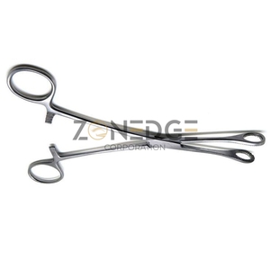 Grosir gunting jepit spons 12 inci gagang bedah Lurus oleh perusahaan Zonedge - Product Image 3