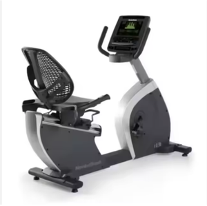 Vélo d'exercice couché commercial R8.9B à résistance magnétique, cardio d'intérieur à faible impact avec siège réglable - Product Image 3