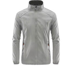OEM High-Quality Summer Jackets for Men Windbreaker With Private Label Ultrathin Sunscreen Jacket Youth Outerwearing Clothing - Product Image 1