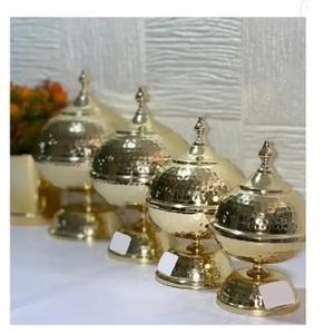 จาน chafing สแตนเลสดีไซน์เนอร์ สีทองแดง ทรงกลม ในราคาส่ง - Product Image 4