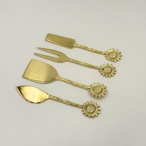 Juego de Cuchillos para Queso Clásicos de Nuevo Diseño con Mango de Latón para Uso en el Hogar, Cocina, Bodas y Regalos al Precio Más Bajo - Product Image 5