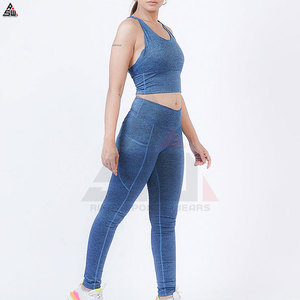 Fabricant de services OEM, ensemble de yoga pour femmes, taille plus, personnalisé, vêtements de yoga professionnels, respirant, léger, séchage rapide - Product Image 5