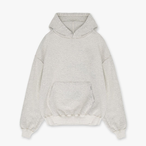 เสื้อมีฮู้ดผ้าฟลีซสำหรับผู้ชายเสื้อฮู้ดผ้าฝ้าย100% โอเวอร์ไซส์ออกแบบโลโก้ได้ตามต้องการ - Product Image 6