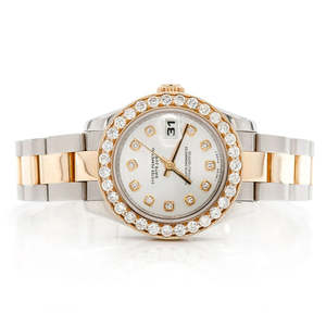 Montre en acier inoxydable de luxe faite à la main Mouvement à quartz carré Diamant moissanite Entièrement sertie de diamants VVS Bijoux hip hop - Product Image 1