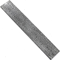 OEM Personnalisables Professionnels Faits à la Main en Acier Damas Billet Bar Carré Motif Carbone Laminé à Chaud DIY Couteaux de Coupe Industriels