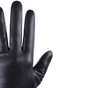 Guantes de cuero con pantalla táctil de moda Guantes de cuero a prueba de viento de Invierno para mujer Logotipo personalizado - Product Image 5