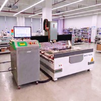 Machine de gravure et de sablage laser pour miroirs LED intelligents grand format à gravure sous surface