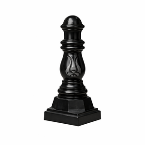 Poteau de signalisation routière en acier inoxydable de 47 cm, qualité ingénieur, réfléchissant, galvanisé à chaud, diamètre 8 mm, pour la sécurité routière extérieure - Product Image 1