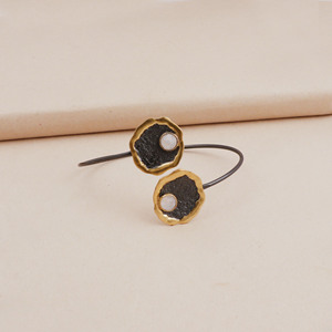 Arco Iris piedra lunar moda junio piedra natal brazalete pulseras piedras preciosas oxidado plateado bisel Conjunto elegante brazaletes pulsera - Product Image 4