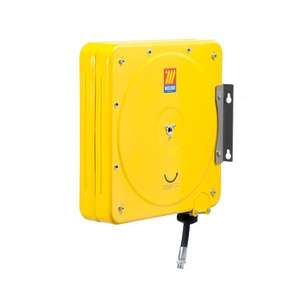 Meclube CF 500 Carrete de manguera cerrado fijo para grasa 600 Bar Modelo con 18 m 1/4 ''Manguera para uso en jardín - Product Image 1