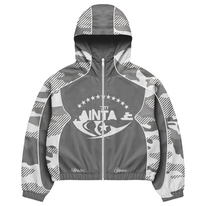 Custom Summer Nylon Polyester Shell Tracksuit Two Piece Jogging Heat Suit <b>Track</b> Windbreaker <b>Jacket</b> Sets <b>for</b> <b>Men</b> Sweat Suit - Product Image 4