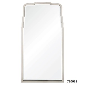 Long miroir Rectangle avec cadre en bois recyclé pour la maison salon chambre dressing décor - Product Image 5