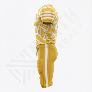 Personnalisez votre maillot de football américain Livraison rapide Uniforme Fabricant professionnel Vêtements d'entraînement de performance de football américain - Product Image 3
