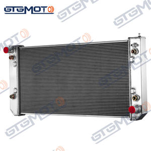 Gtgmoto 4-rij Aluminium Radiator Voor Komatsu Allis Kalmar Heftruck - Product Image 1