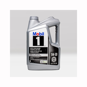 El aceite sintético Mobil 1 5W30 que evita la acumulación de lodo garantiza una protección rápida de arranque en frío para motores de gasolina modernos - Product Image 1