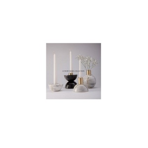 Greatest Quality Home Decoration Candle <b>Holders</b> Marvelous Designer Table Decoration New Arrival Marble Luxury Candle <b>Holders</b> - Product Image 1
