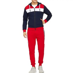 Custom Logo Track Suits French Terry Hoodie Set Mens <b>Blank</b> Heavy <b>Weight</b> Thick Fleece Cotton Oversized Tracksuits for Unisex - Product Image 1