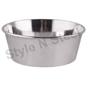 Tazón de mezcla de acero inoxidable duradero, tazón de condimento pulido para lavabo alemán de cocina de gran capacidad - Product Image 1