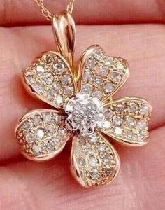 Colgante de diamante de moissanita de Plata de Ley 925, joyería de moissanita, colgante de diamante de hip hop, joyería personalizada - Product Image 2