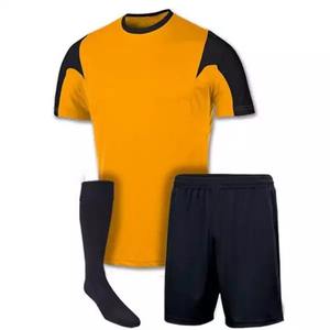 Uniformes de football pour hommes, vente en gros, uniforme de gardien de but court de styliste, ensemble de football respirant à séchage rapide pour les joueurs d'équipe - Product Image 3