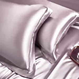 Taie d'oreiller en soie de mûrier de luxe lisse, anti-âge et antistatique, vente en gros - Product Image 4