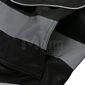 Construction <b>Work</b> Safety Hi Vis Vest Customized Logo <b>Waterproof</b> LED Flash Breathable Nylon Polyester for Sale - Product Image 6